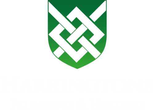 Harringtons Plumbing new logo 2 green white text